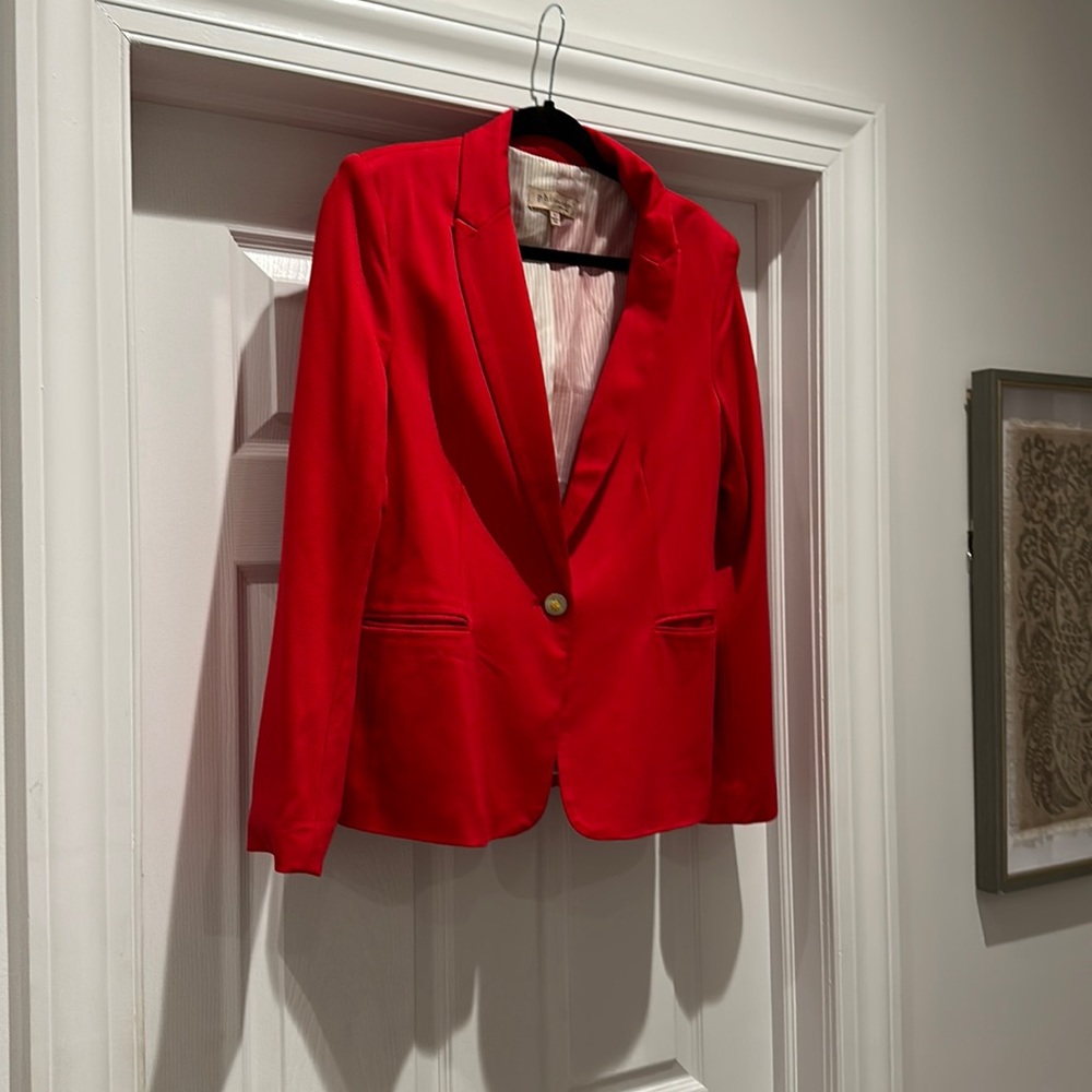 Red Blazer Sz L